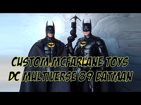 Custom Showcase Ep. CS039 | Custom McFarlane Toys DC Multiverse 1989 Batman
