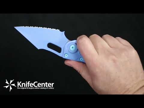 Microtech/Borka Blades 169-3SIS Signature Series AUTO Stitch Folding Knife