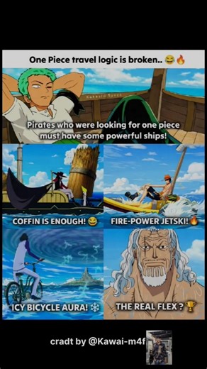 Rayleigh swimming across the Calm Belt! 🏊‍♂️🏆 | #OnePiece #Zoro #OnePieceEdit #Luffy #Rayleigh