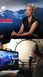 We sent Harriet Rose to meet Mission: Impossible cast member Pom Klementieff. She thought she was going to talk about Dead Reckoning Part 1. Simon Pegg had other plans... 🤣 Head to @mtvuk YouTube to watch the full video ✨ Paid partnership with Paramount UK #missionimpossible #missionimpossibledeadreckoning #mtvmovies #pomklementieff | MTV UK