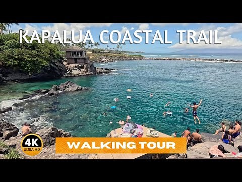 EXPERIENCE Maui's STUNNING Kapalua Coastal Trail in 4K 60FPS!