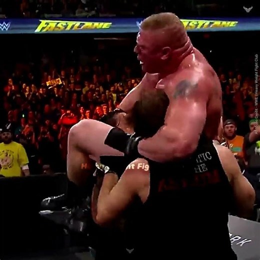 Roman Reigns vs Brock Lesnar vs Dean Ambrose Fastlane 2016 #wwe #wwf #shorts #triblechief