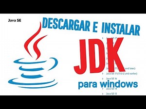☑ Descargar e instalar JDK java para windows ULTIMA VERSION