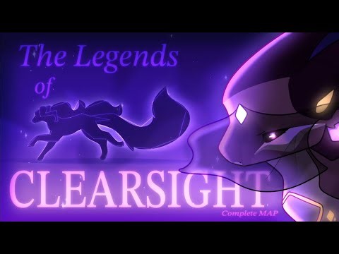 THE LEGENDS OF CLEARSIGHT I- Complete Clearsight Egyptian AU map