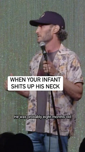 Jacob Wolf was a pooping wizard at 8 months old. #joshwolf #joshwolfcomedy #standup #standupcomedy #parenting #fatherhood | Josh Wolf