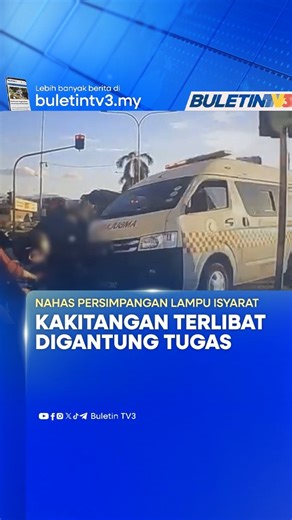 Bulan Sabit Merah (BSMM) mengesahkan kakitangan ambulans yang terlibat dalam kemalangan di Setapak, di ibu negara kelmarin telah digantung tugas. #BuletinTV3 #BSMM #KemalanganAmbulans #Setapak #GantungTugas #KualaLumpur | Buletin TV3