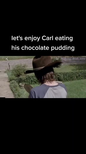 Carl Grimes Chocolate Pudding Moments