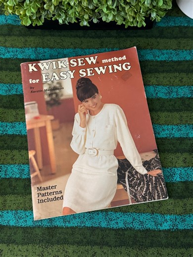 Vintage 80’s Kwik Sew Sewing Pattern Book-80s Sewing, - Etsy