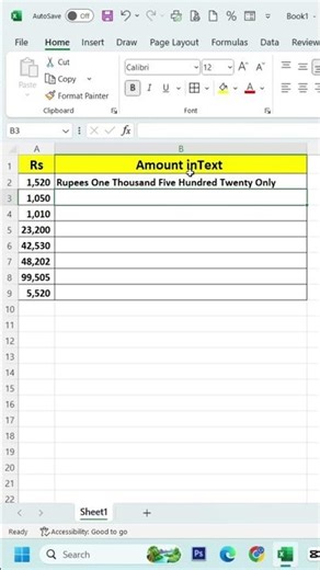 number to text convert/spell number #excel #spreadsheetmagic #spellnumber #numbertotext #excelvideos