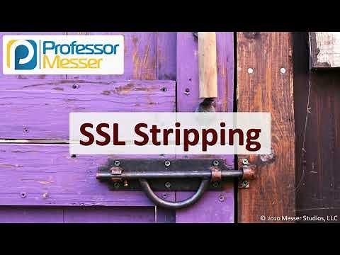 SSL Stripping - SY0-601 CompTIA Security+ : 1.3