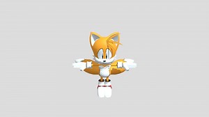 Tails - 3D model by itsLeoDraggo4 (@itsLeodraggo)