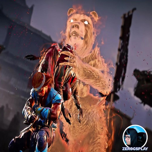 Nightwolf #mortalkombat#zerocsplay#gamerentiktok