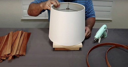 How to Make a Simple but Beautiful Paint Stick Lamp