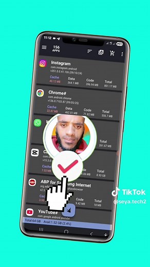 Clear Cache on All Apps to Free Up Storage