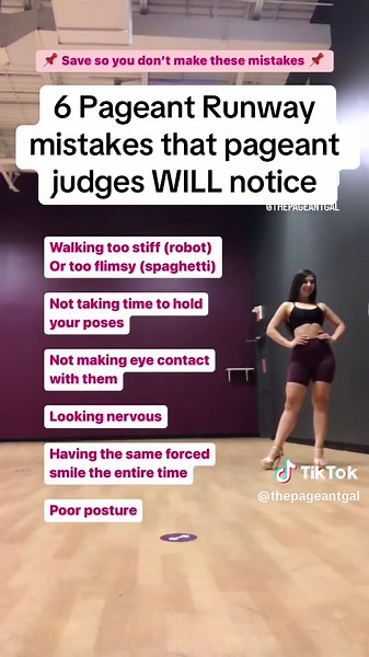 Key Pageant Walk Mistakes Judges Notice