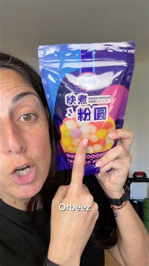 Edible Orbeez squishy 😅 #orbeez #squishy #tapioca