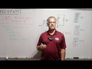 PIC12F675 Lab 2 - Analog to Digital Conversion Basics: Visualizing Voltage with LEDs.