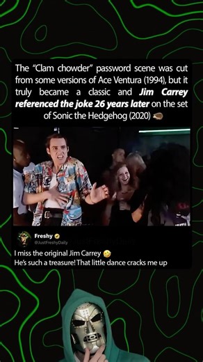 Jim Carrey's New England Clam Chowder