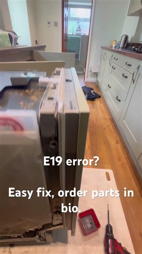 Bosch / Siemens / Neff E19 Fault? Easy Fix 🔧