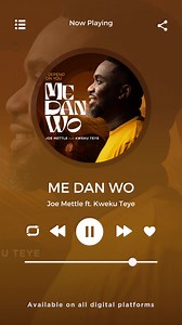 My new single Medan Wo ft @kweku_teye is officially available on all online stores . Be blessed . #MeDanWo #NewMusic #JoeMettle #GhanaGospel #DependOnGod #JoeMettleMinistries #ReverbStudios #Praisesong #Christianmusic | Joe Mettle