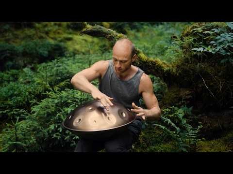 Magical Forest Handpan Journey (1111 Hz) | 1 hour Calming Music for Deep Rest | Malte Marten
