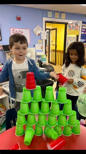 Our elementary students took on some fun STEM challenges using solo cups! 磻✨ They were inspired by a student featured in the news who came up with a creative idea to repurpose red solo cups. Keep dreaming and imagining, Cornerstone kids!  #solocup #stemeducation  The article about her story is in the first comment! | Cornerstone Academy | Facebook