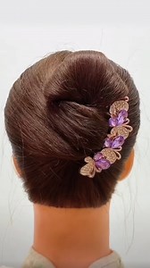 Elegant & Easy Updo Tutorial | Perfect for Any Occasion! #updo #hairstyle #hairtutorial | Ivy hairclips