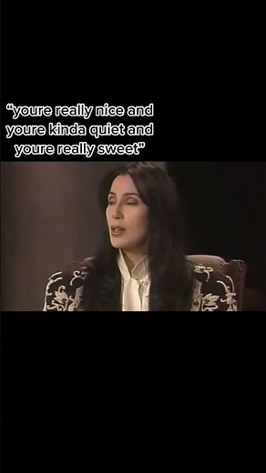 Cher, in her iconic interviews #foryou #highlights #everyone #share #cher #subscribe #support #viral