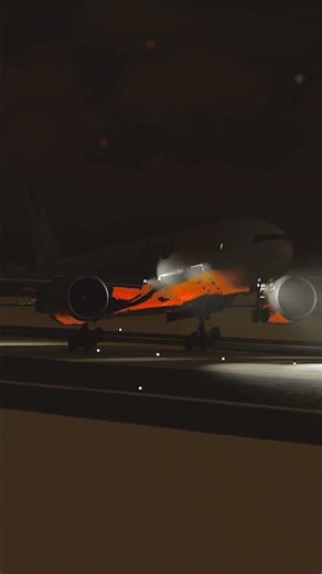 Aerologic 777 Landing in Anchorage ! #aviation #shorts #planespotting