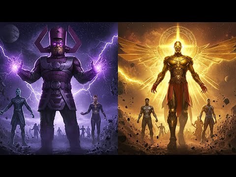 Galactus vs Celestials – Full Cosmic Battle Explained | Marvel’s Ultimate Showdown
