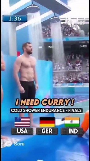 Shower Olympics Finals 🥇 Slipperiest 100m Splash (Comedy Sketch)