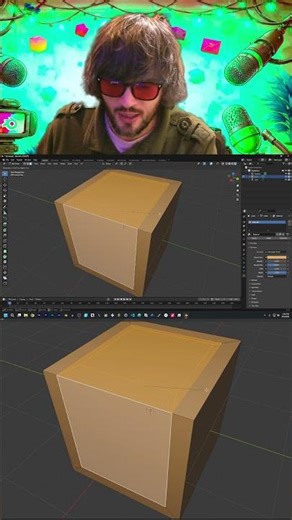 🧩 How to Inset Individual Faces in Blender (Quick Modeling Tip)
