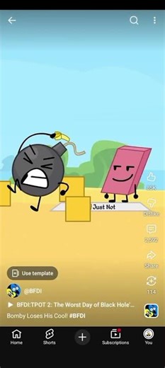 #bfb #bfdi #lifeisbutadream #memes #bfdi #tpot #bfdia #bfdia23 #tpot19 #dreamisland #funnyshorts