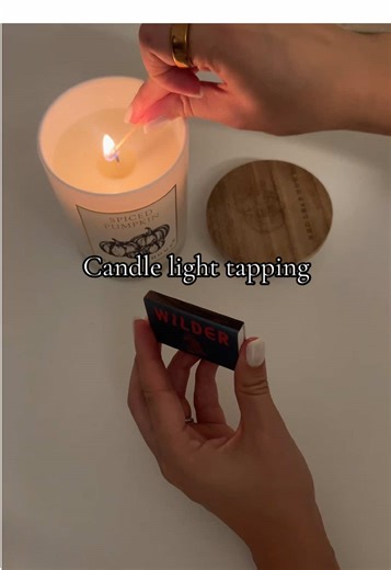 Lighting this candle for everyone who said they’d watch just one ASMR video 👀 time to relax ✨ #asmr #Tappingasmr #asmrsounds #SleepAid #RelaxingSounds