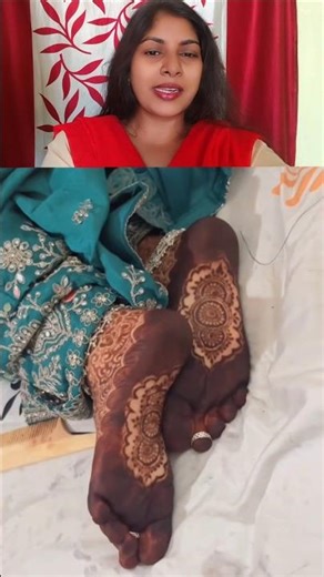 On the wedding night, the groom became happy after seeing the bride's feet #youtubeshorts #trendi...