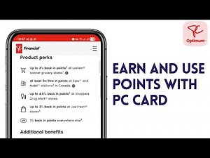 How to Earn and Use PC Optimum Point with PC Card