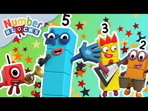 Numberblocks Sing-along | Learn to count karaoke | @Numberblocks - Videos For Kids