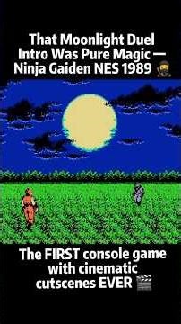 The First NES Game With Cutscenes — And Nobody Knew What to Do 😱🎬 #retrogaming #nes #retro #gaming