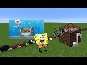 Minecraft: Spongebob - Krusty Crab Theme with Note Blocks