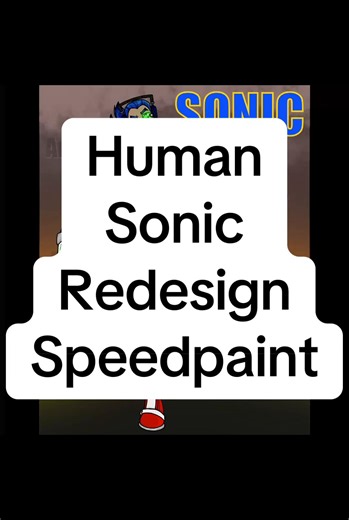 #sonicthehedgehog #fanart #redesign #art #speedpaint