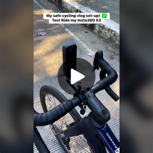Best Vlogging Cycling Set Up: Insta360 Road Bike Camera