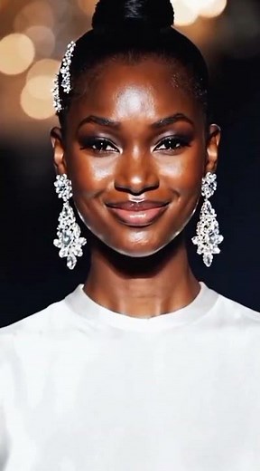 Black Vogue | Deep Black ✨ Bold • Beautiful • Unapologetically Powerful 🖤 #BlackModel #LuxuryFashion