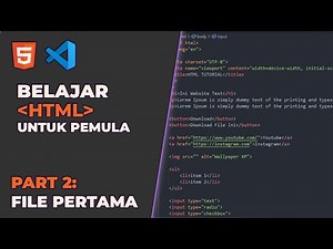 Learn HTML for Beginners 2025 | Part 2: Creating Your First HTML File