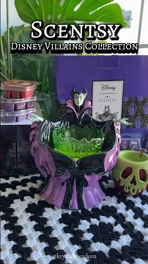 Scentsy Disney Villains Collection | Maleficent Warmer, Poison Apple Mini Warmer…