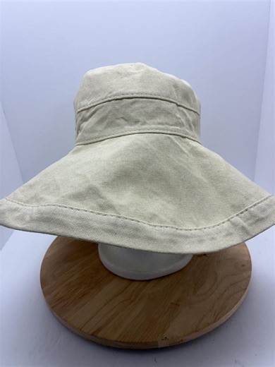 Tommy Bahama Bucket Hat Cream Cotton Sun Hat | Wide Brim Summer Hat | Resort Wear Coastal Style - Etsy