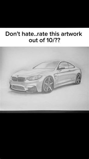 BMW M4 drawing car drawing #automobile #cardrawing