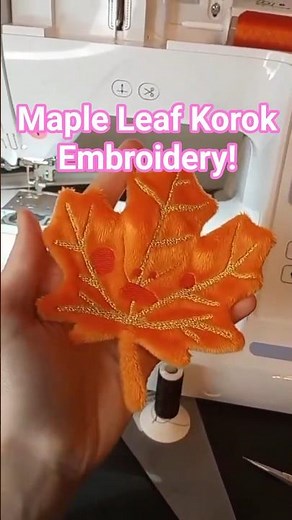 Maple Leaf Korok mask embroidery sew along! The Legend of Zelda plushies