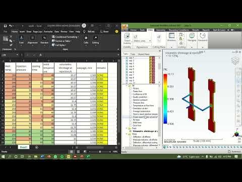 MoldFLow Analysis Video