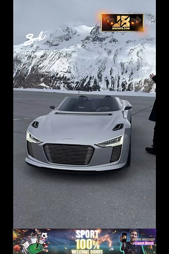 Audi took us to a secret location to show us this 1 of 1 E-Tron Spyder #audi #electricvehicle #conceptcar | CAR World | Facebook