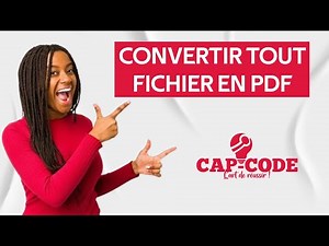 Convertir tout fichier en PDF et dans d'autres formats avec ce site